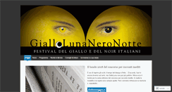 Desktop Screenshot of gialloluna.com